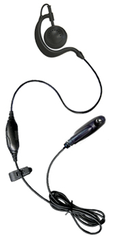 Earloop earpiece for Motorola PR860