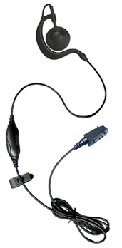 Earloop earpiece for Icom F40G